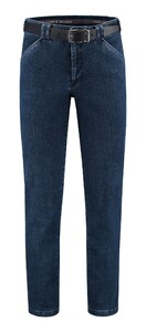 Com4 Wing-Front Denim Jeans Jeans Blauw