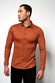 Desoto Kent Piqué Optics Jersey Overhemd Soft Orange