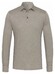 Desoto Long Sleeve Piqué Optics Jersey Uni Polo Cream