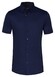 Desoto Luxury Short Sleeve Pique Button Down Shirt Navy