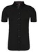 Desoto Modern Button Down Short Sleeve Cityshirt Shirt Black