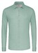 Desoto Solid Color Oxford Look Overhemd Licht Groen