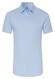 Desoto Uni Short Sleeve Piqué Kent Collar Overhemd Licht Blauw