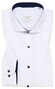 Eterna Cover Shirt Half-Ply Twill Cotton Non-Iron Shirt White