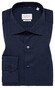 Eterna Cover Shirt Non-Iron Cotton Twill Plain Color Classic Kent Shirt Navy