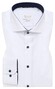 Eterna Cover Shirt Twill Cotton Non-Iron Contrast Details Shirt White