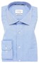 Eterna Cover Shirt Twill Half-Ply Cotton Non-Iron Classic Kent Shirt Blue