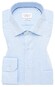 Eterna Fine Fantasy Pattern Cotton Non-Iron Subtle Texture Overhemd Licht Blauw