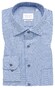 Eterna Fine Fantasy Pattern Cotton Twill Non-Iron Shirt Blue