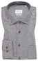 Eterna Fine Pattern Structure Twill Classic Kent Shirt Grey