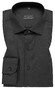 Eterna Fine Texture Cotton Non-Iron Classic Kent Twill Shirt Anthracite Grey