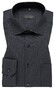 Eterna Fine Texture Twill Non-Iron Cotton Classic Kent Shirt Anthracite Grey