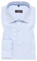 Eterna Modern Fine Structure Cotton Non-Iron Twill Shirt Light Blue