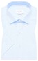 Eterna Original Shirt Lightweight Cotton Poplin Non-Iron Short Sleeve Overhemd Licht Blauw