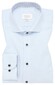 Eterna Original Shirt Plain Color Poplin Cotton Non-Iron Overhemd Sky Blue