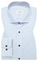 Eterna Original Shirt Pure Cotton Poplin Non-Iron Contrast Lining Shirt Sky Blue