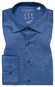 Eterna Performance Shirt Twill-Stretch Plain Color Easy Iron Shirt Smoke Blue