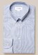Eton Bengal Stripe Oxford Button Down Organic Cotton Shirt Blue