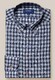 Eton Button Down Duo Color New Gingham Check Design Overhemd Blauw