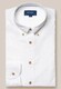 Eton Button Down Mussola Cotton Modal Horn Effect Buttons Shirt White