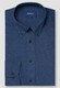 Eton Button Down Uni Flannel Organic Cotton Shirt Navy