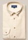 Eton Button Down Uni Flannel Organic Cotton Shirt Off White