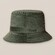 Eton Corduroy Bucket Hat Hat Dark Green