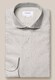 Eton Cotton Linen Plain Weave Mother of Pearl Buttons Shirt Beige