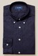 Eton Cotton Tencel Royal Oxford Button Down Overhemd Navy