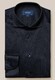 Eton Cotton Two Ply Single Jersey Knit Tone-on-Tone Buttons Shirt Navy