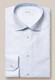 Eton Elegant Texture Dobby Weave Contrast Button Thread Shirt Light Blue