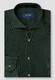 Eton Extra Soft Baby Corduroy Horn-Effect Buttons Shirt Dark Green Melange