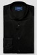 Eton Filo di Scozia Cotton Jersey Wide Spread Collar Shirt Black