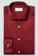 Eton Filo di Scozia Cotton King Knit Shirt Dark Red