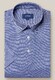 Eton Filo di Scozia Oxford Piqué Knit Polo Donker Blauw