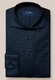 Eton Filo di Scozia Piqué Knit Organic Cotton Shirt Dark Evening Blue