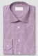 Eton Fine Check Luxury Organic Supima Cotton Twill Overhemd Roze