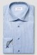 Eton Fine Stripe Signature Twill Cotton Shirt Blue