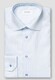 Eton Fine Twill Striped Cotton Shirt Light Blue