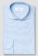 Eton Four-Way Stretch Micro Check Shirt Light Blue