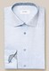 Eton Geometric Effect Signature Twill Shirt Light Blue