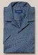 Eton Geometric Pattern Jacquard Filo di Scozia Jersey Cotton Poloshirt Navy