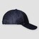 Eton Herringbone Linen Wool Baseball Cap Cap Navy