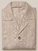 Eton Herringbone Linen Wool Cashmere Overshirt Light Brown