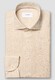 Eton Lightweight Albini Linnen Garment Wshed Overhemd Licht Beige