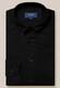 Eton Lightweight Flannel Herringbone Button Down Shirt Black