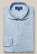 Eton Linnen Twill Matte Buttons Shirt Blue