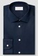 Eton Luxury Supima 120 Organic Cotton Twill Mother of Pearl Buttons Overhemd Navy