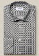 Eton Medallion Pattern Signature Twill Shirt Brown-Off White