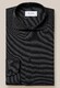 Eton Mélange Four Way Stretch Faux-Uni Wide Spread Collar Shirt Dark Navy